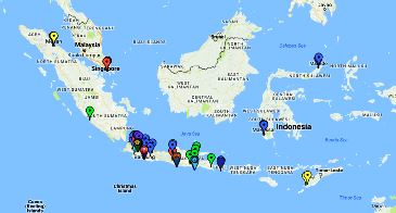 Campus Location Map Non Regular College Program Nomor